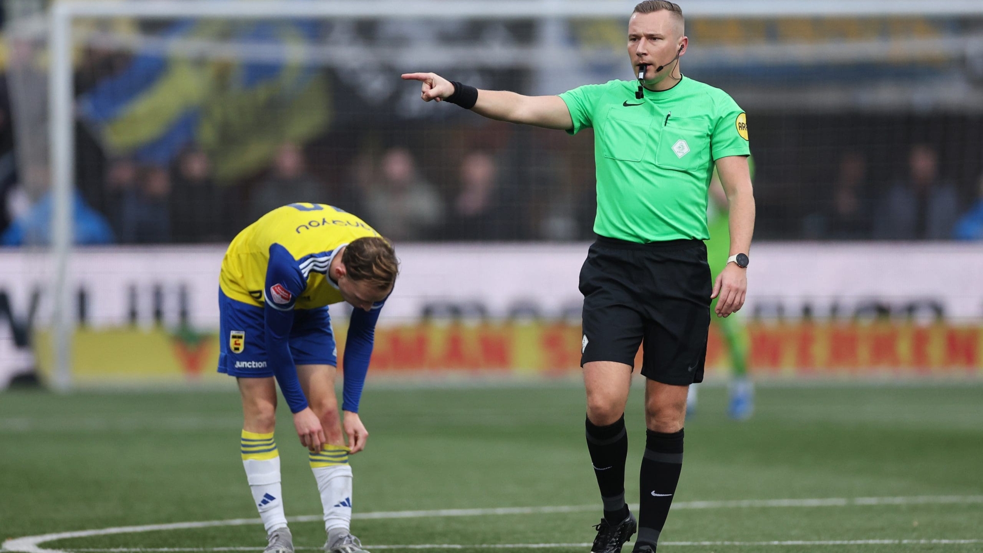 Martijn Vos scheidsrechter bij Roda JC – SC Cambuur