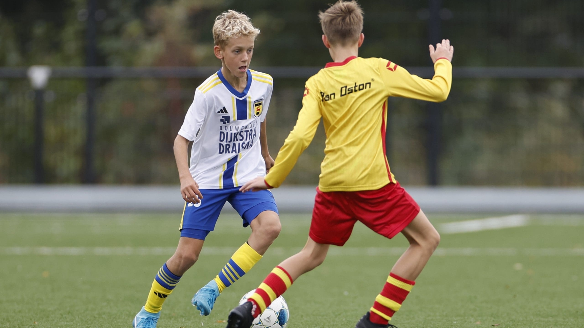 Overzicht jeugdopleiding: zeges voor O21, O19, O17 en O13