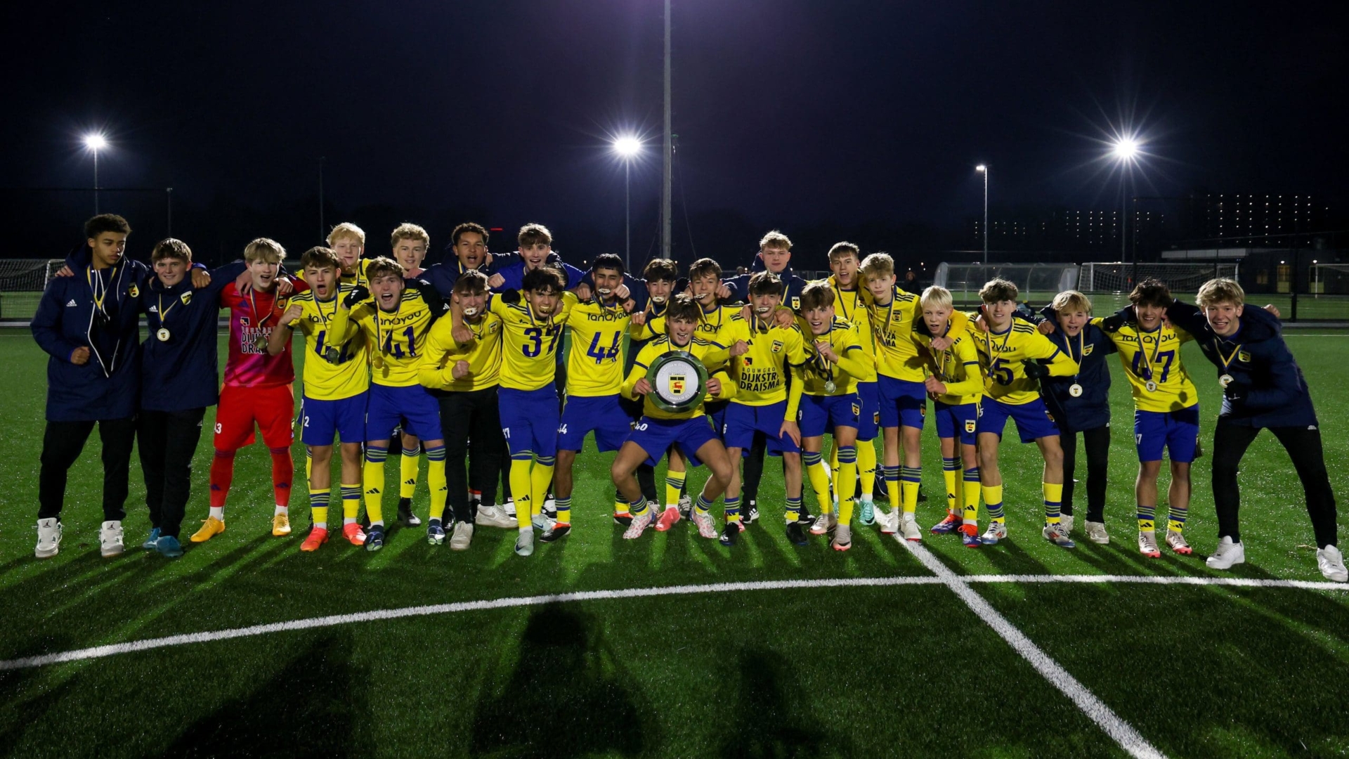 SC Cambuur O17 kroont zich tot najaarskampioen