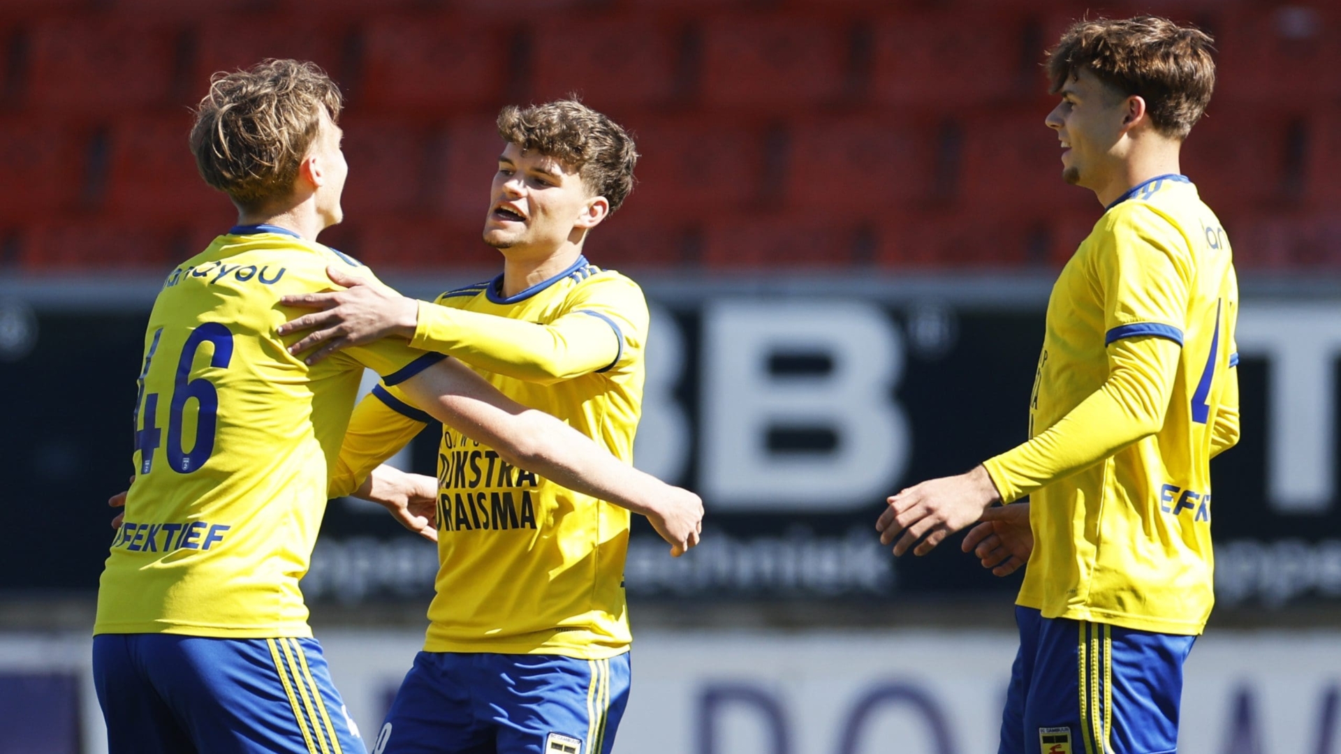 Overzicht jeugdopleiding: O21 wint voor zesde keer op rij