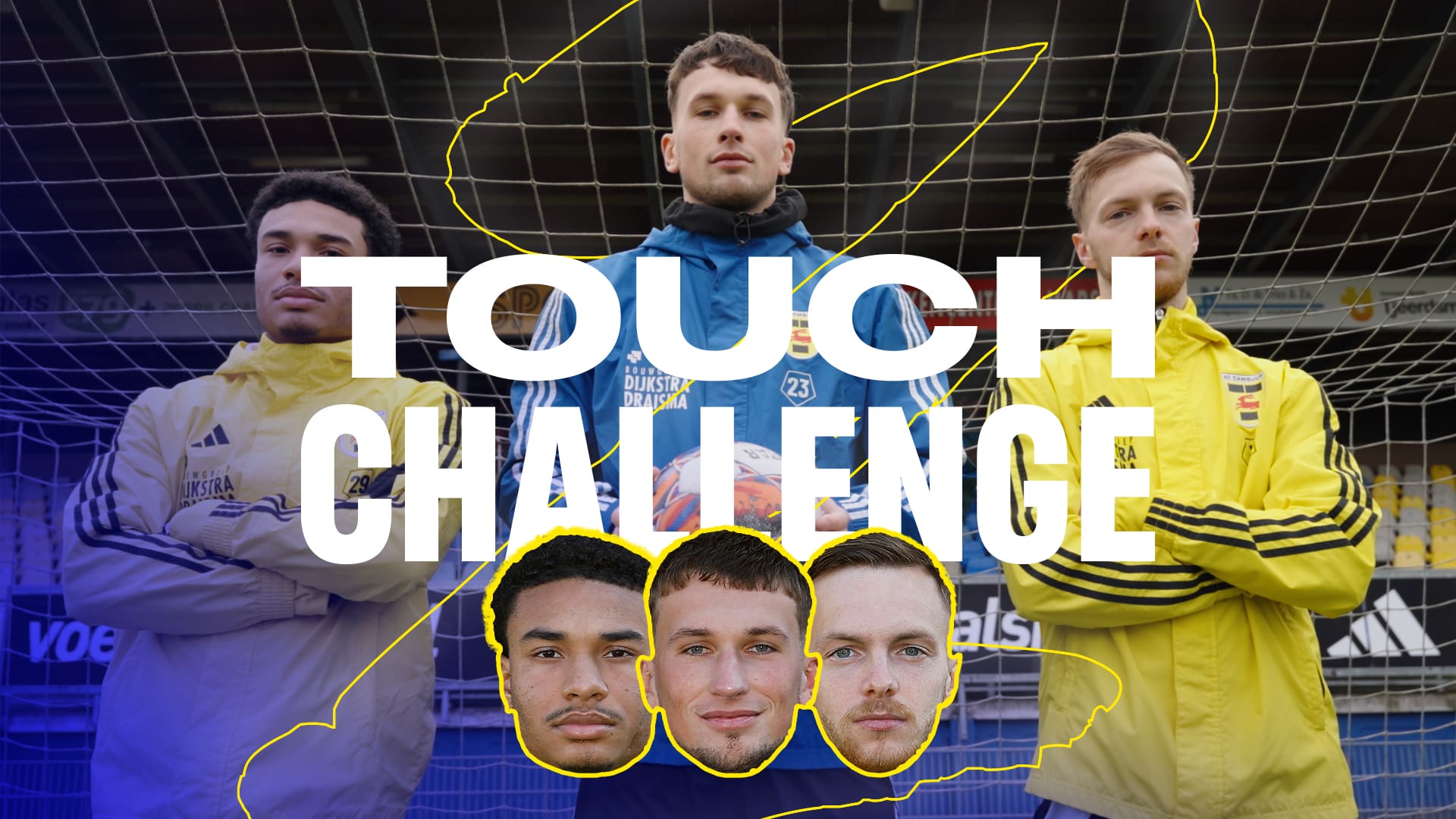 2 Touch Challenge: Pauwels, Minnema en Balk