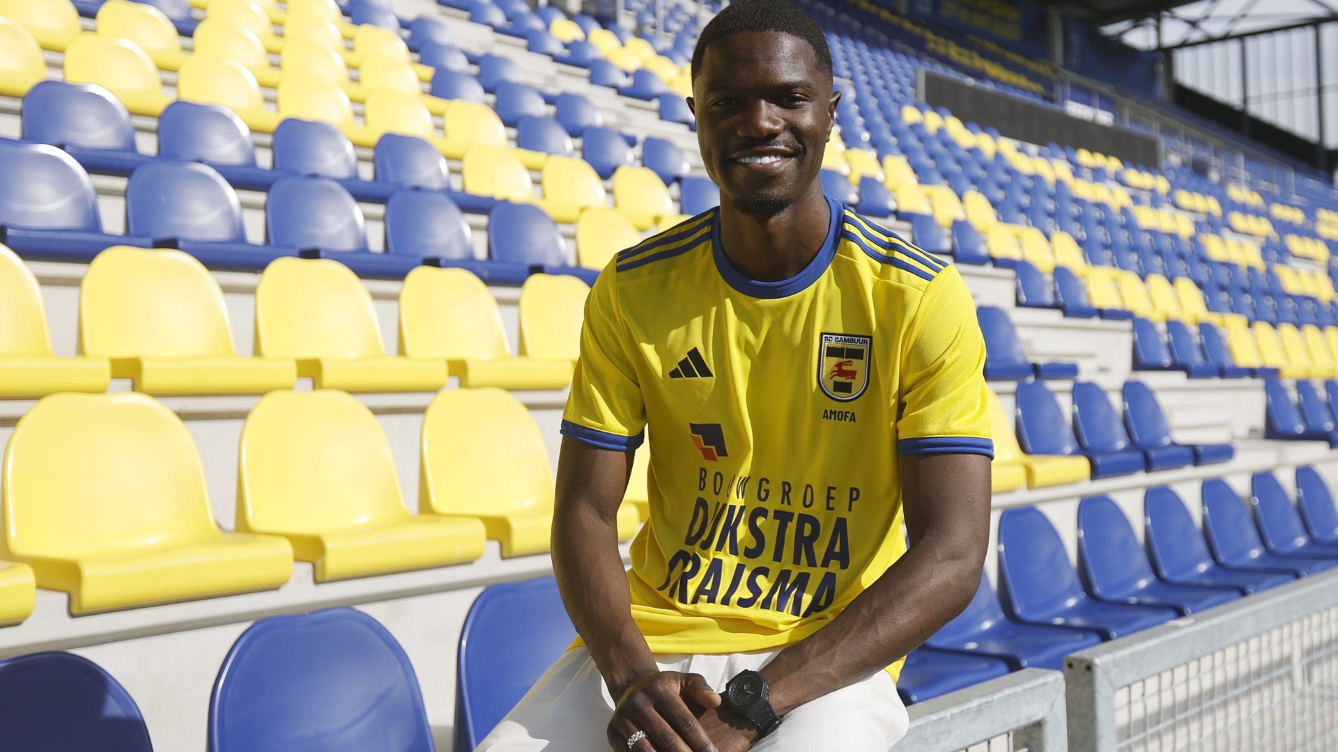 Eerste interview met Jamal Amofa: “Ik sta te popelen om te beginnen”