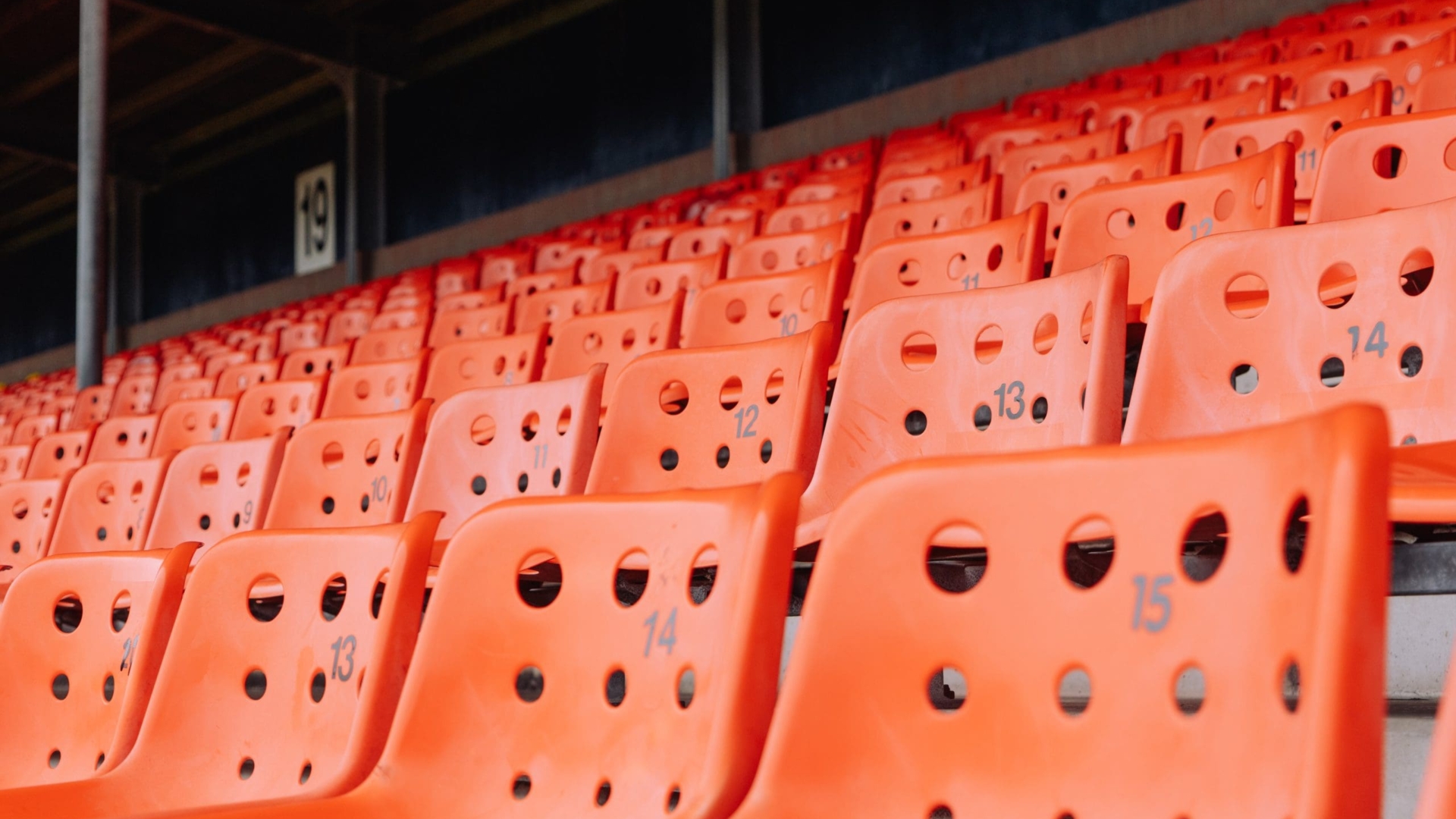 Praktische informatie ophalen stoeltjes oude stadion