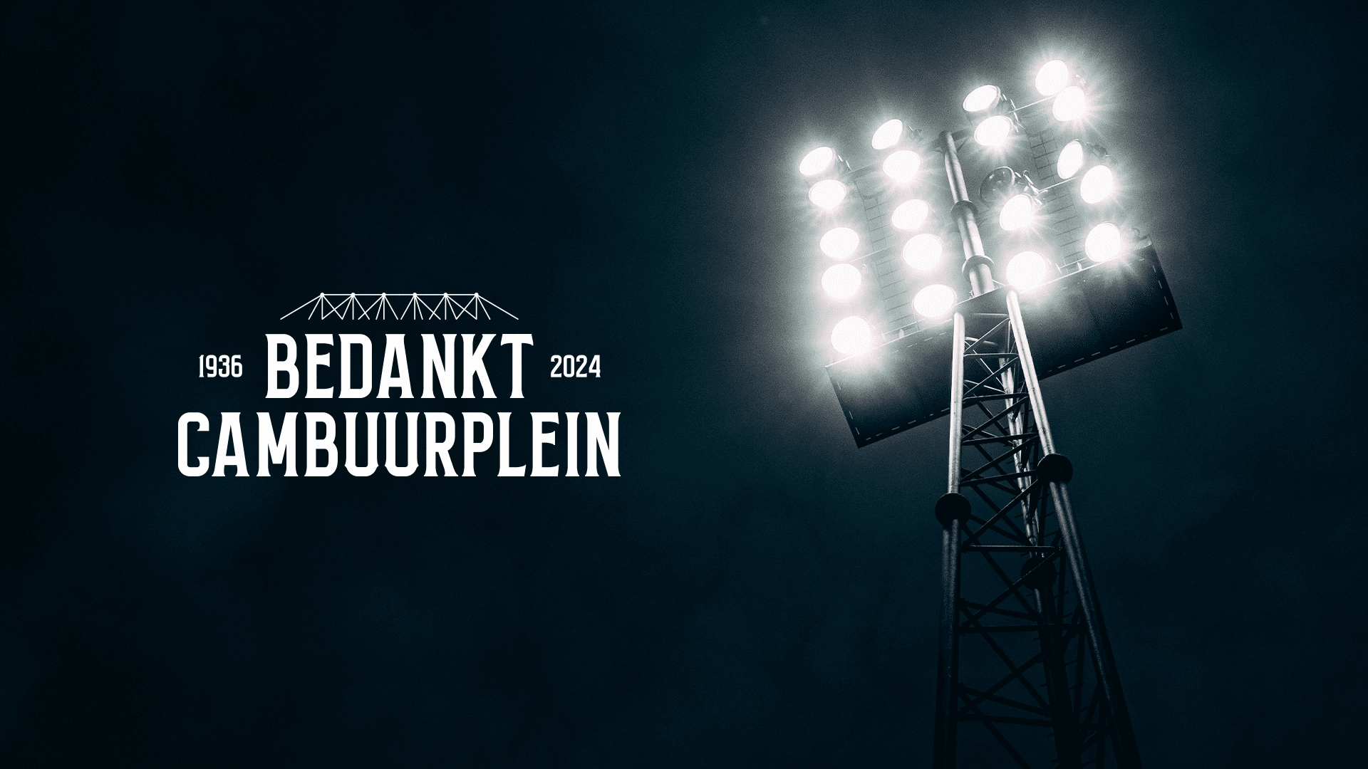 Overgebleven items in het oude stadion onder de hamer