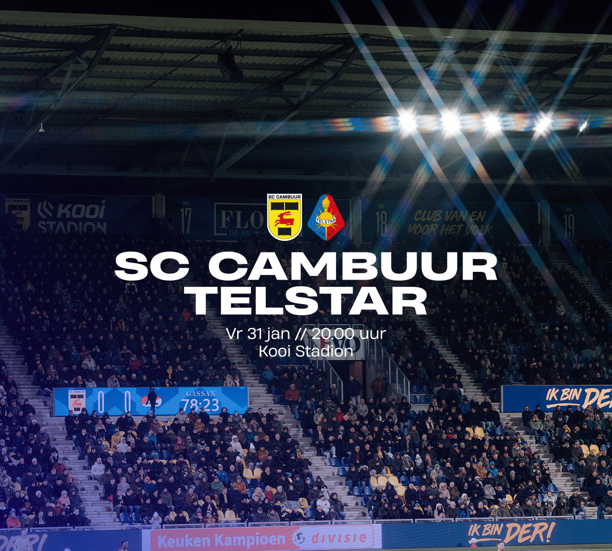 MATCHDAY: SC Cambuur – Telstar
