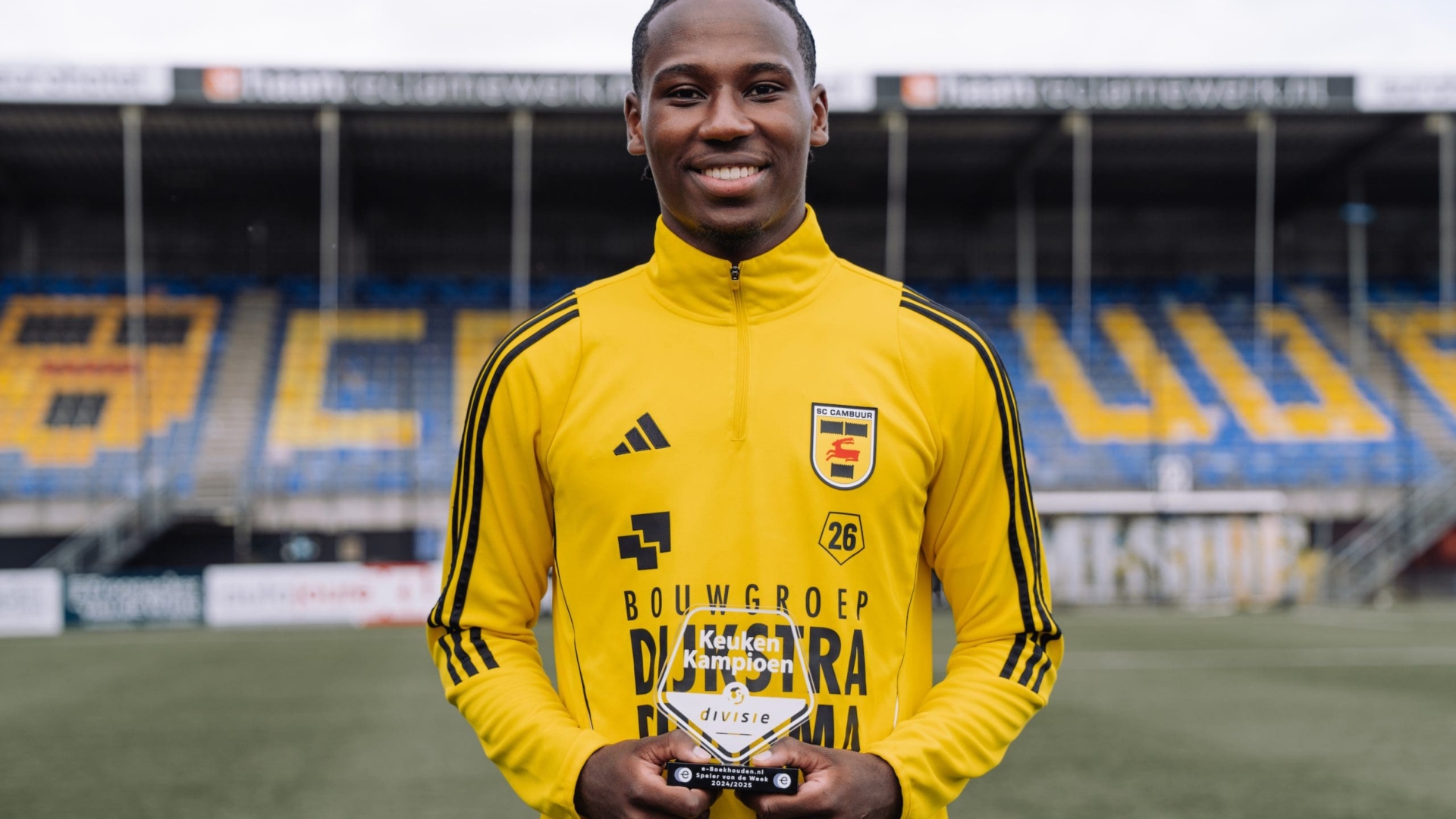 Tyrique Mercera wint Speler van de Week-trofee