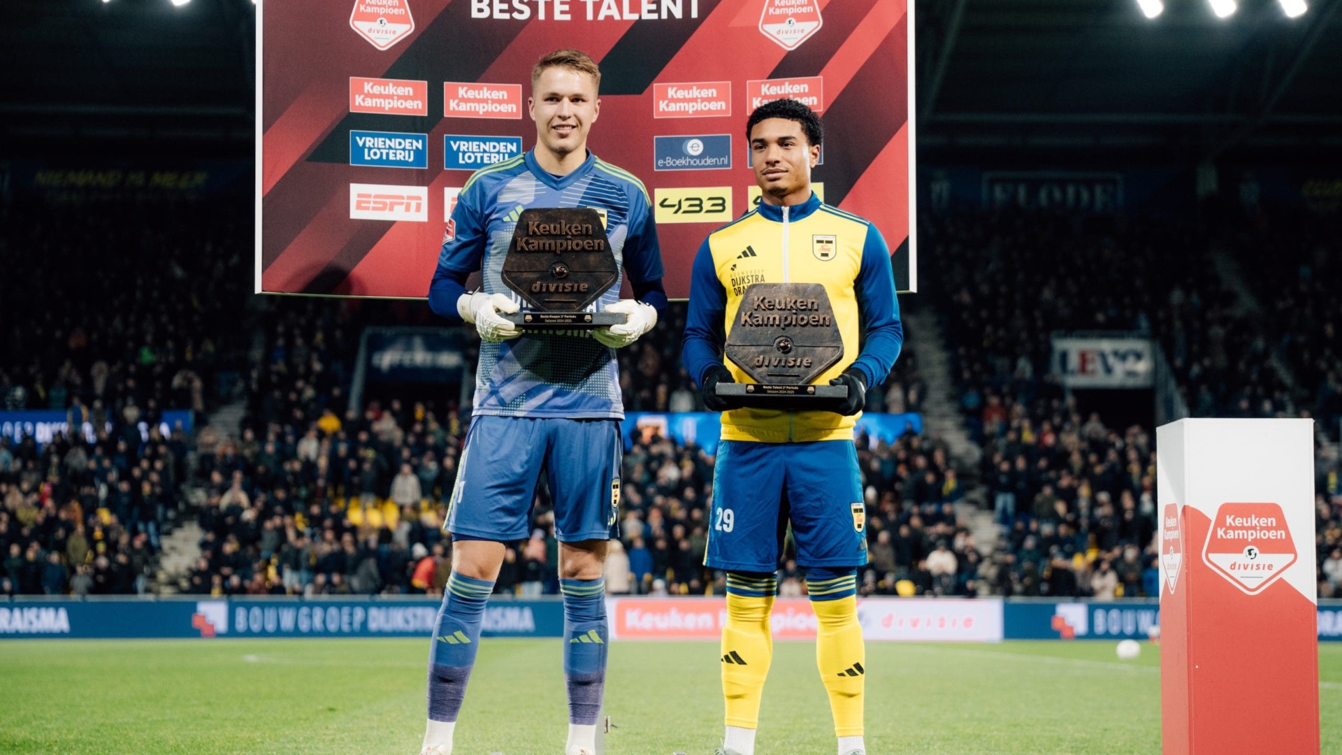 Thijs Jansen en Benjamin Pauwels genomineerd voor Gouden Schilden