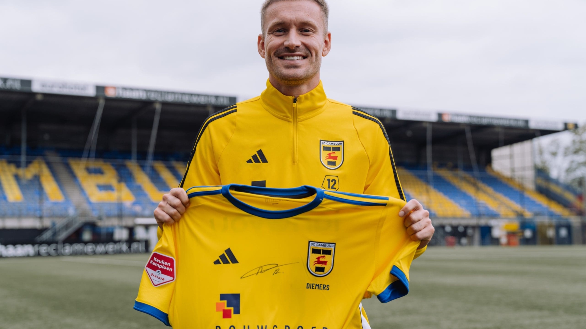 Maak kans op een gesigneerd wedstrijdshirt van Mark Diemers! (update)