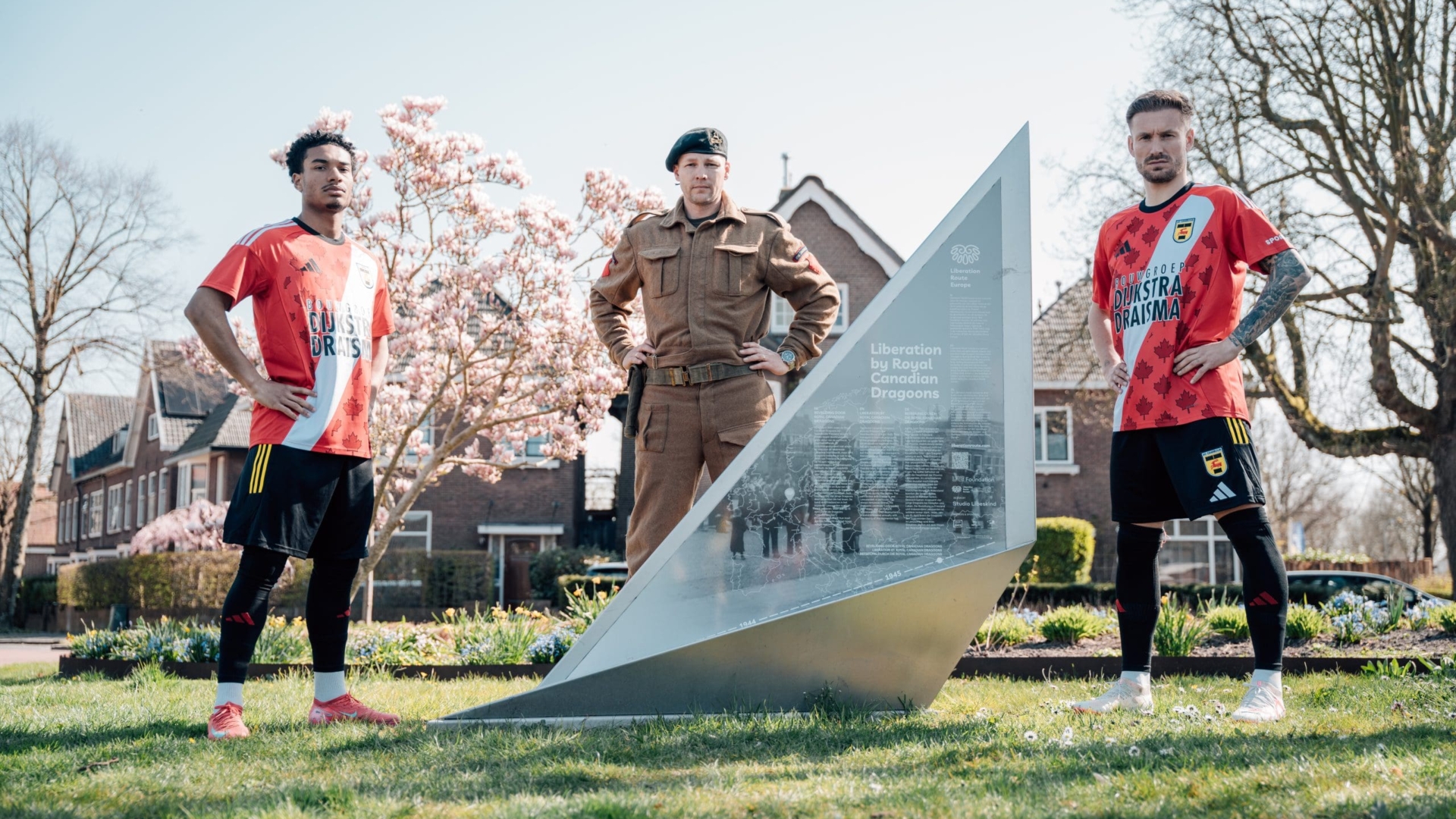 Bevrijdingsshirt | Eerbetoon aan de Canadese bevrijders