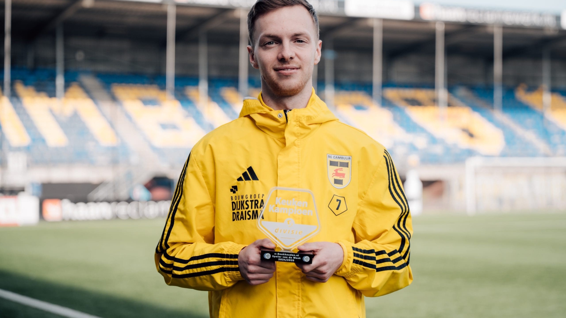 Remco Balk wint Speler van de Week-trofee