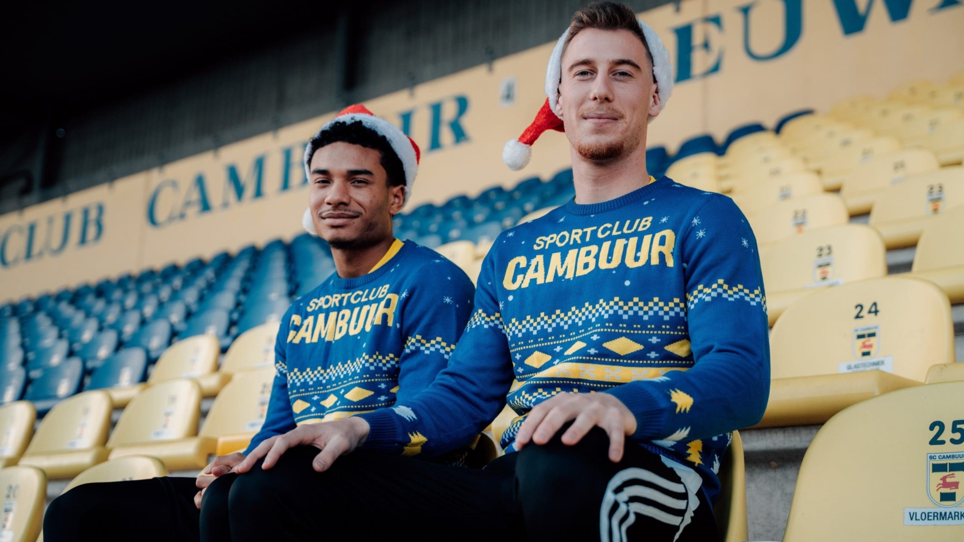 Nu verkrijgbaar: de originele SC Cambuur Kersttrui