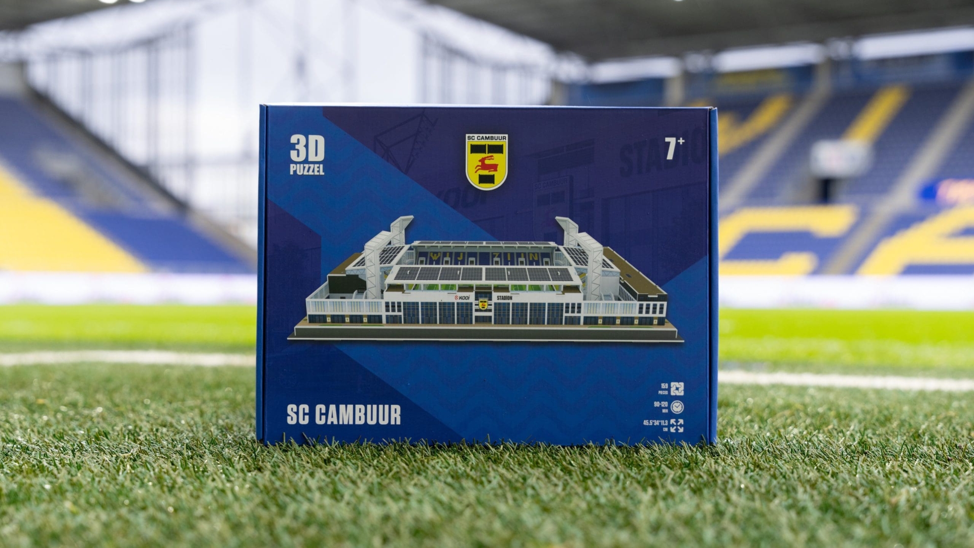 Voor onder de kerstboom: 2D en 3D puzzel van het Kooi Stadion