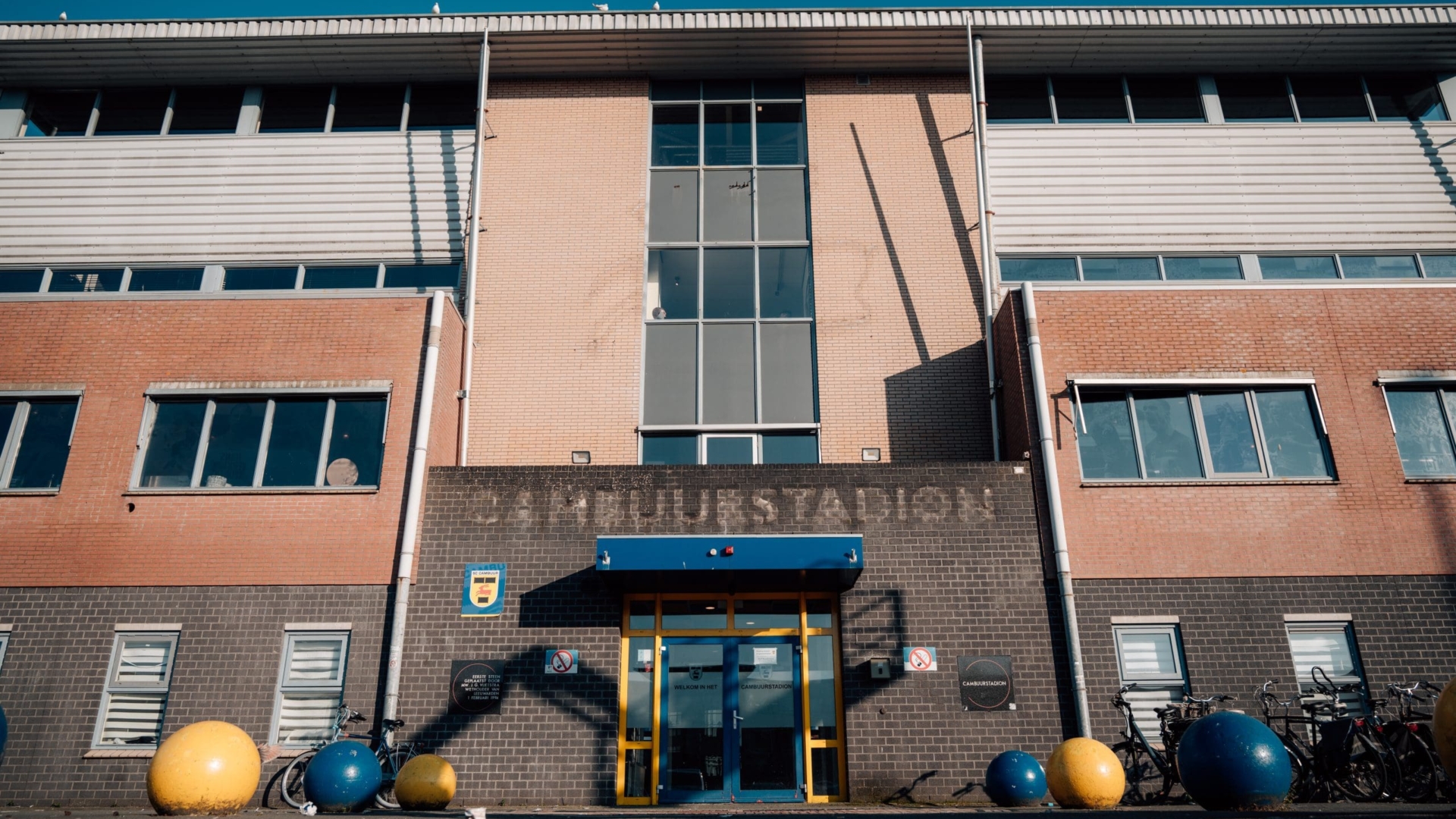 Hert en letters oude Cambuur Stadion verwijderd