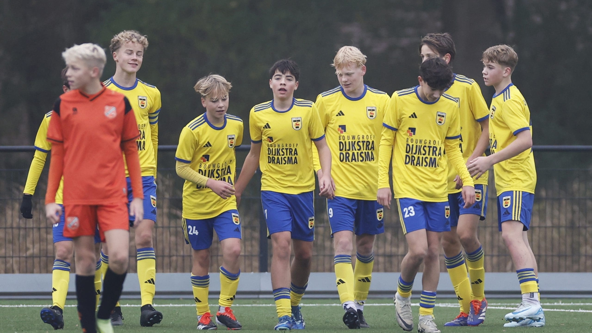 Overzicht jeugdopleiding: drie zeges en drie gelijke spelen