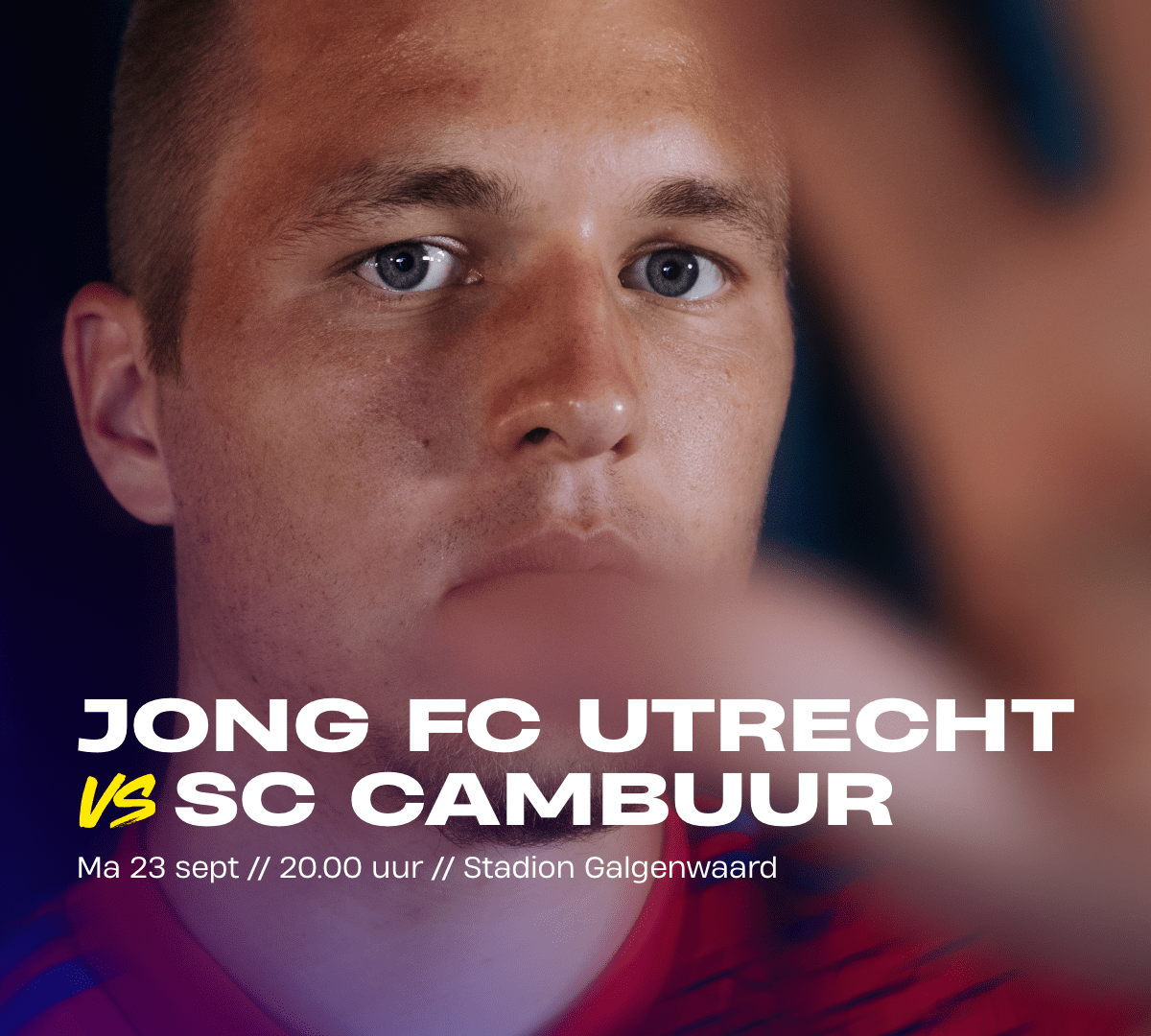 MATCHDAY: Jong FC Utrecht – SC Cambuur
