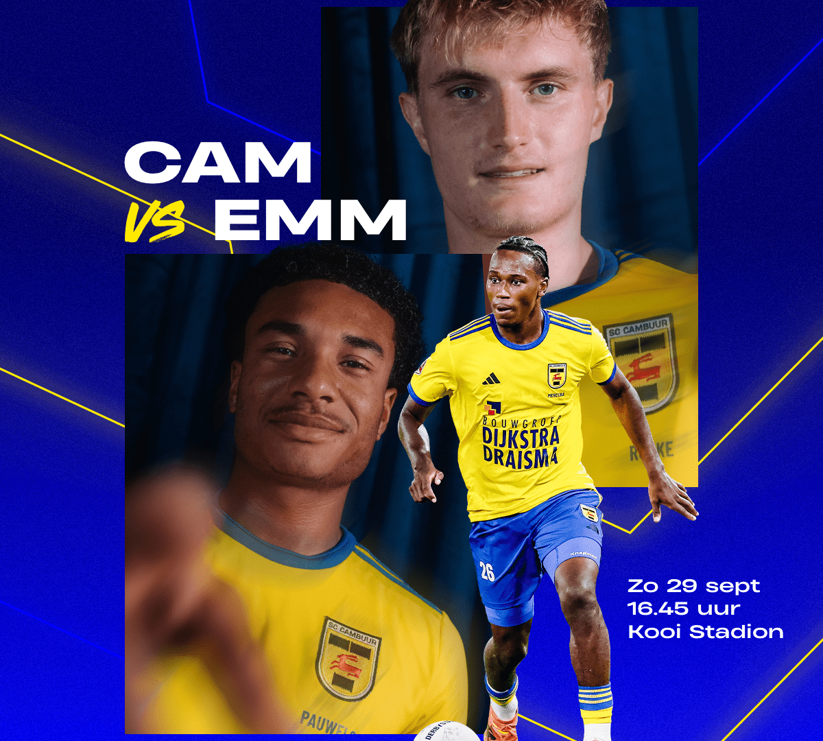 MATCHDAY: SC Cambuur – FC Emmen