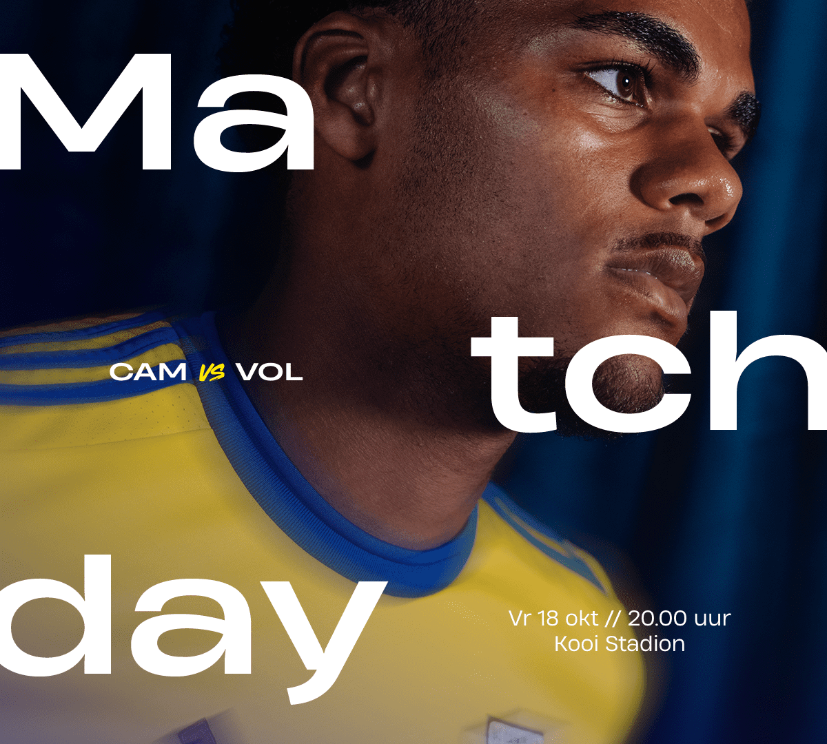 MATCHDAY: SC Cambuur – FC Volendam