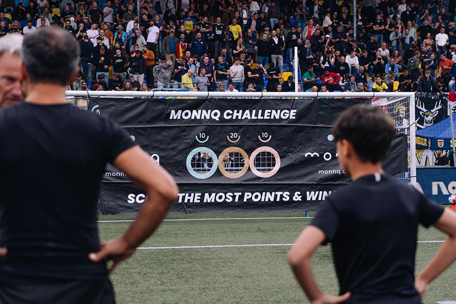 Doe mee aan de Monnq Challenge tijdens de rust van SC Cambuur