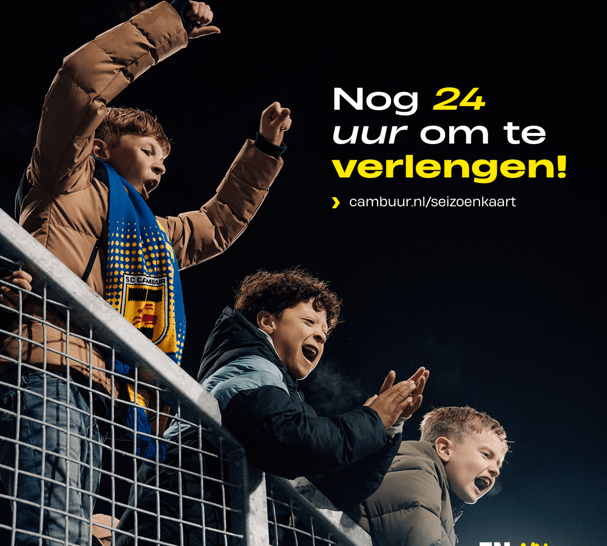 Nog precies 24 uur om te verlengen!