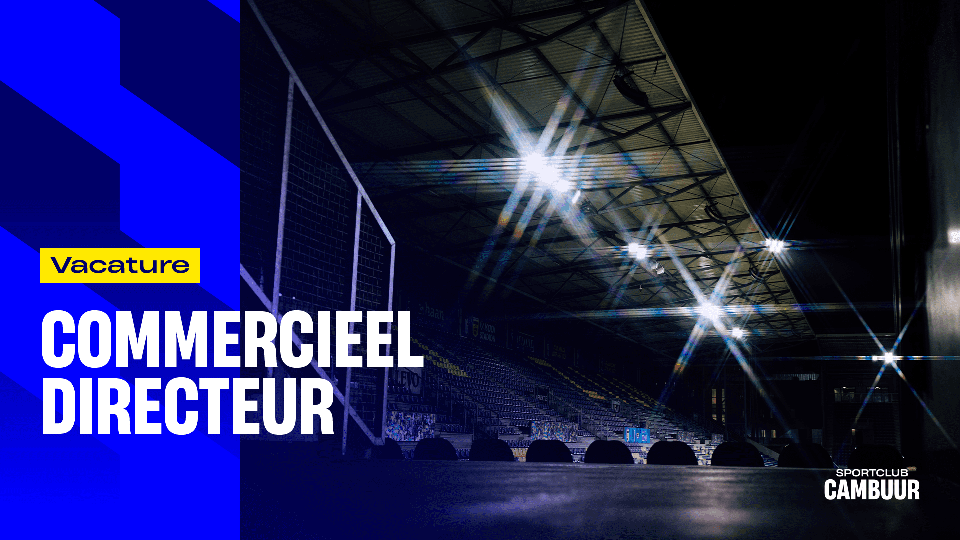 Vacature: Commercieel Directeur SC Cambuur
