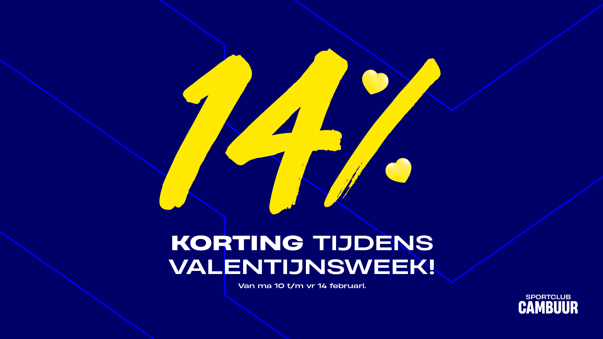 SC Cambuur viert Valentijnsweek met 14 procent korting