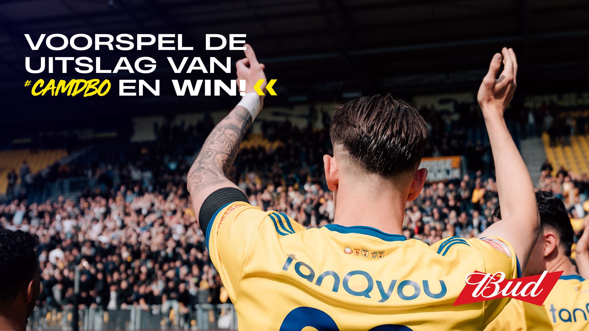 Voorspel de uitslag van SC Cambuur – FC Den Bosch en maak kans op een BUD-prijzenpakket