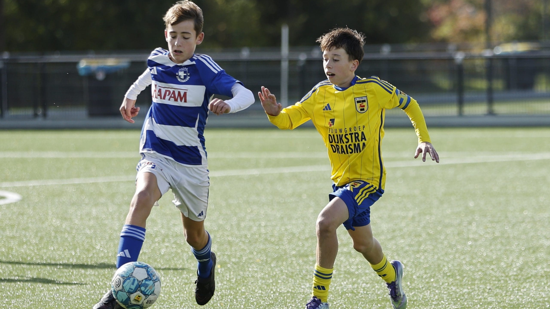 Overzicht jeugdopleiding: vier overwinningen en één nederlaag