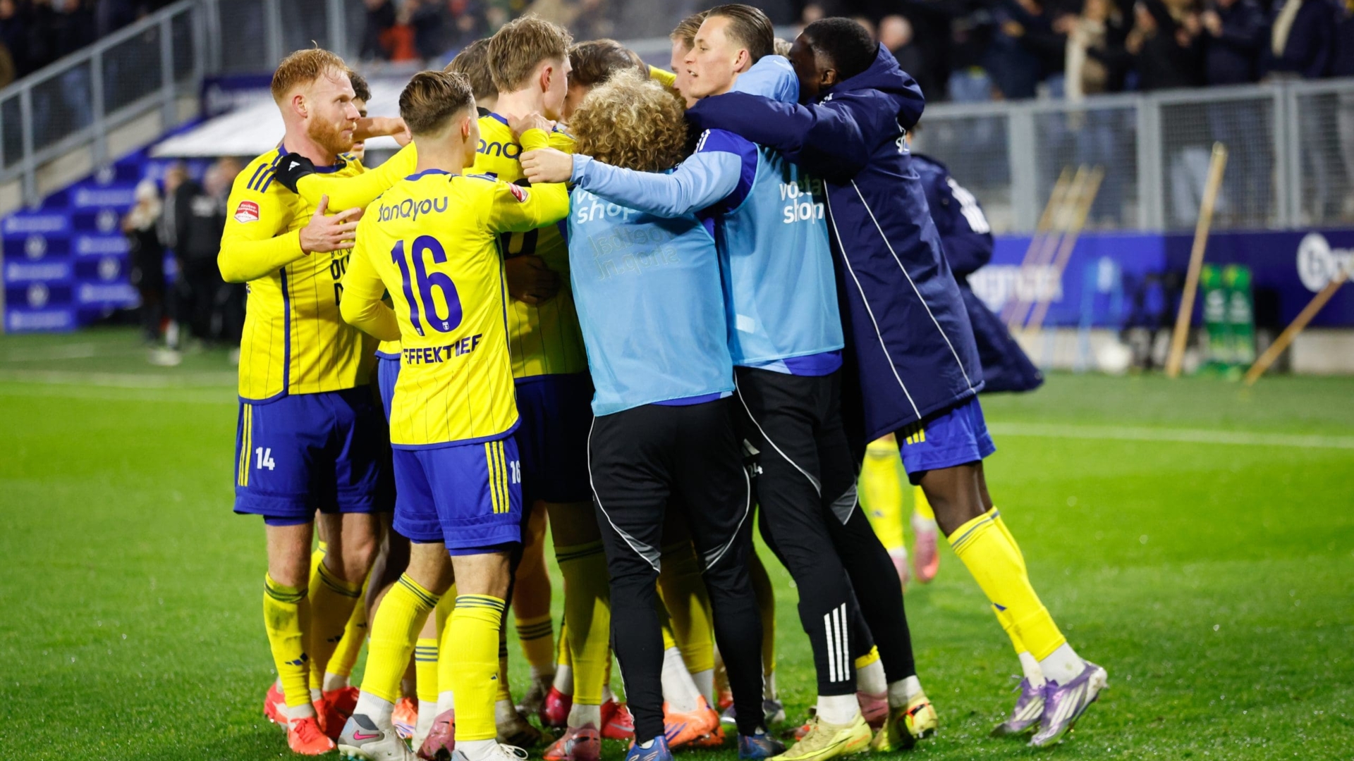 SC Cambuur is koploper de baas op ontsierde avond