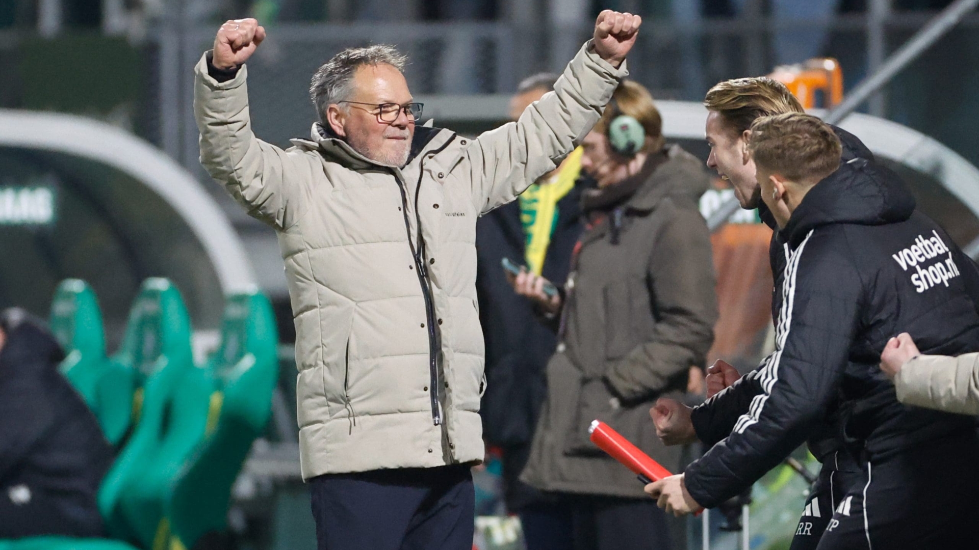 Henk de Jong en Jamal Amofa: “Als team worden we echt volwassen”