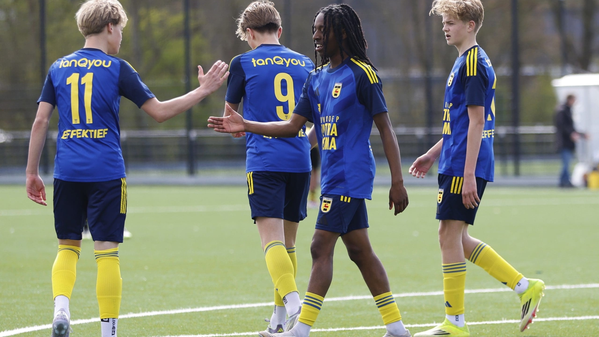 Overzicht jeugdopleiding: tienklapper voor O15