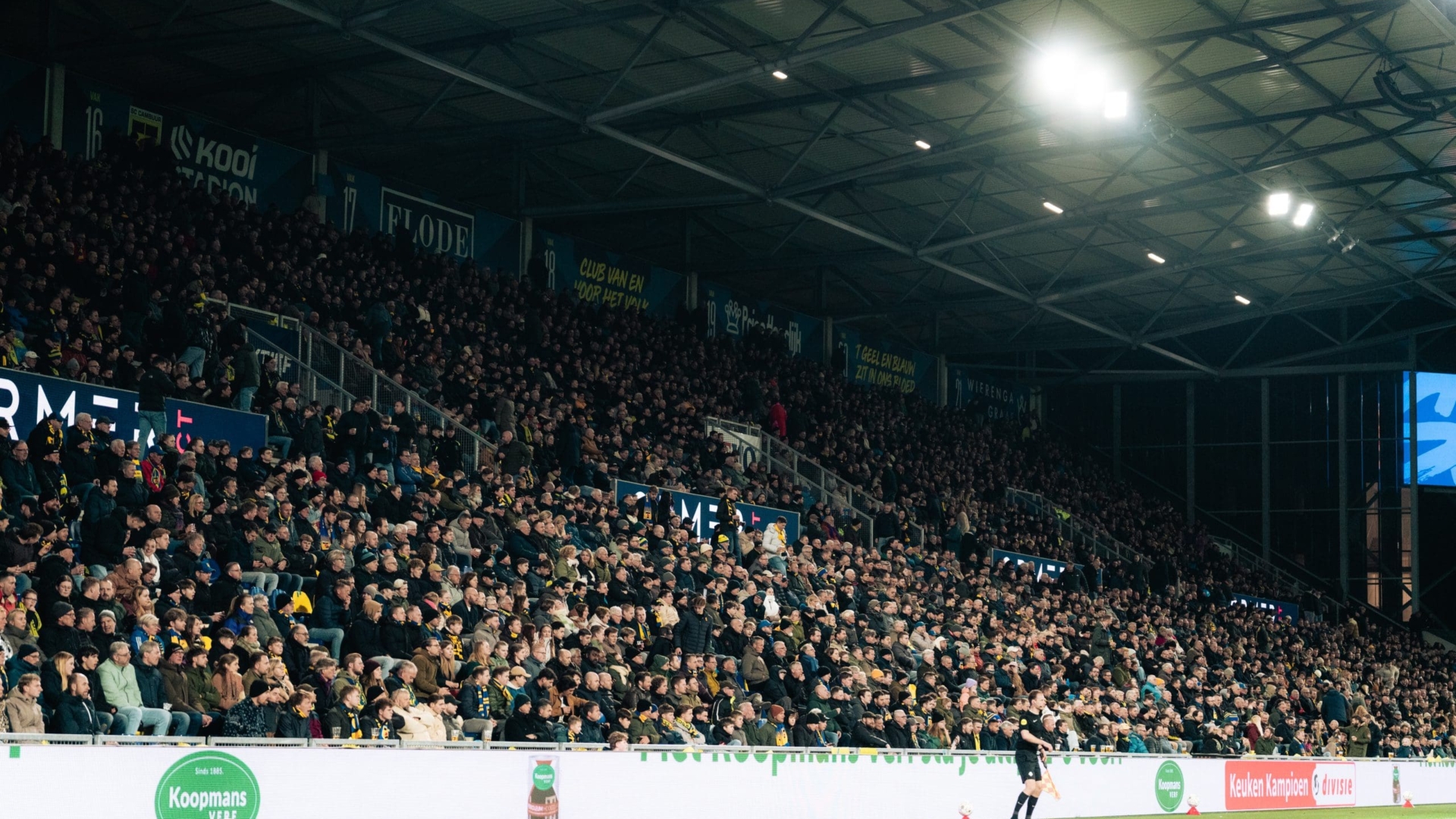 Kooi Stadion helemaal uitverkocht voor thuiswedstrijd tegen Vitesse