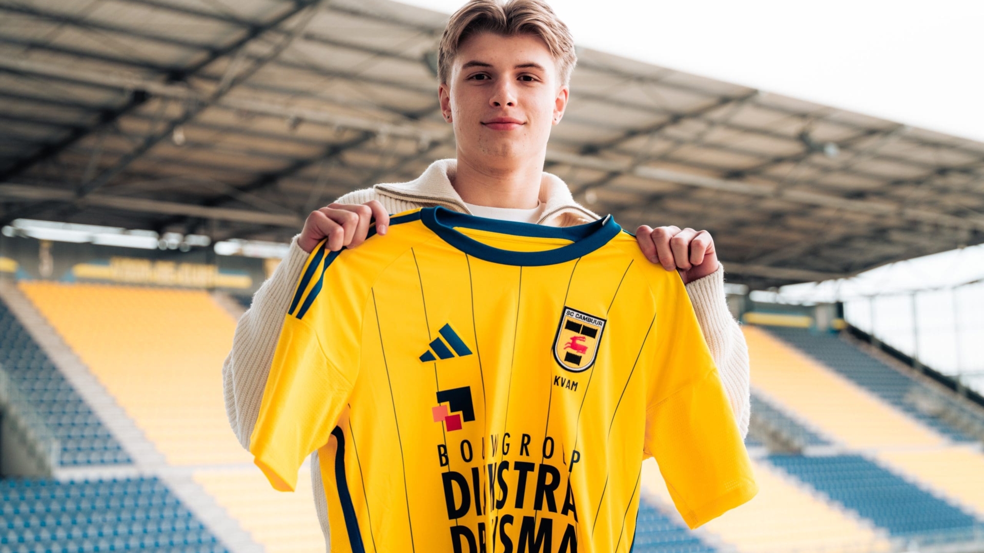Maak kennis met Fabian Kvam: “Het voetbal gaat goed bij mij passen”