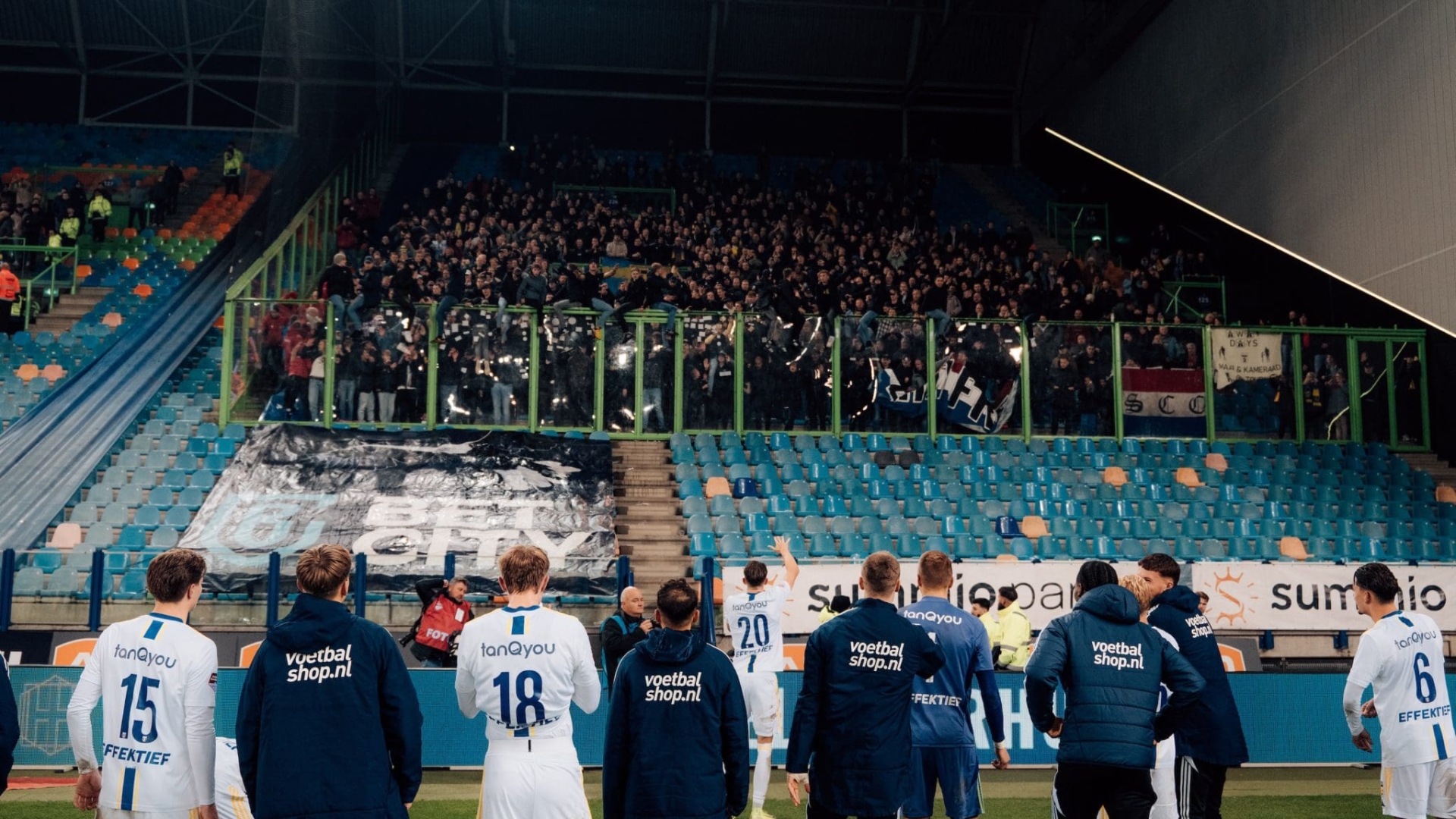 Praktische informatie uitwedstrijd tegen Vitesse