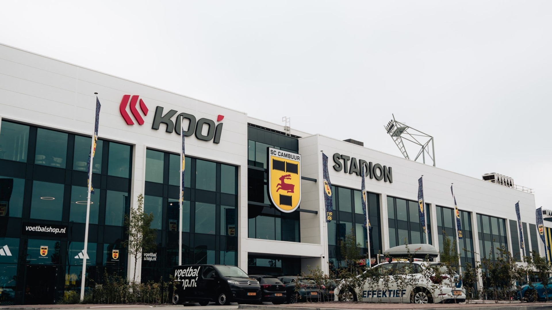 Kooi Stadion vanaf 13.00 uur gesloten