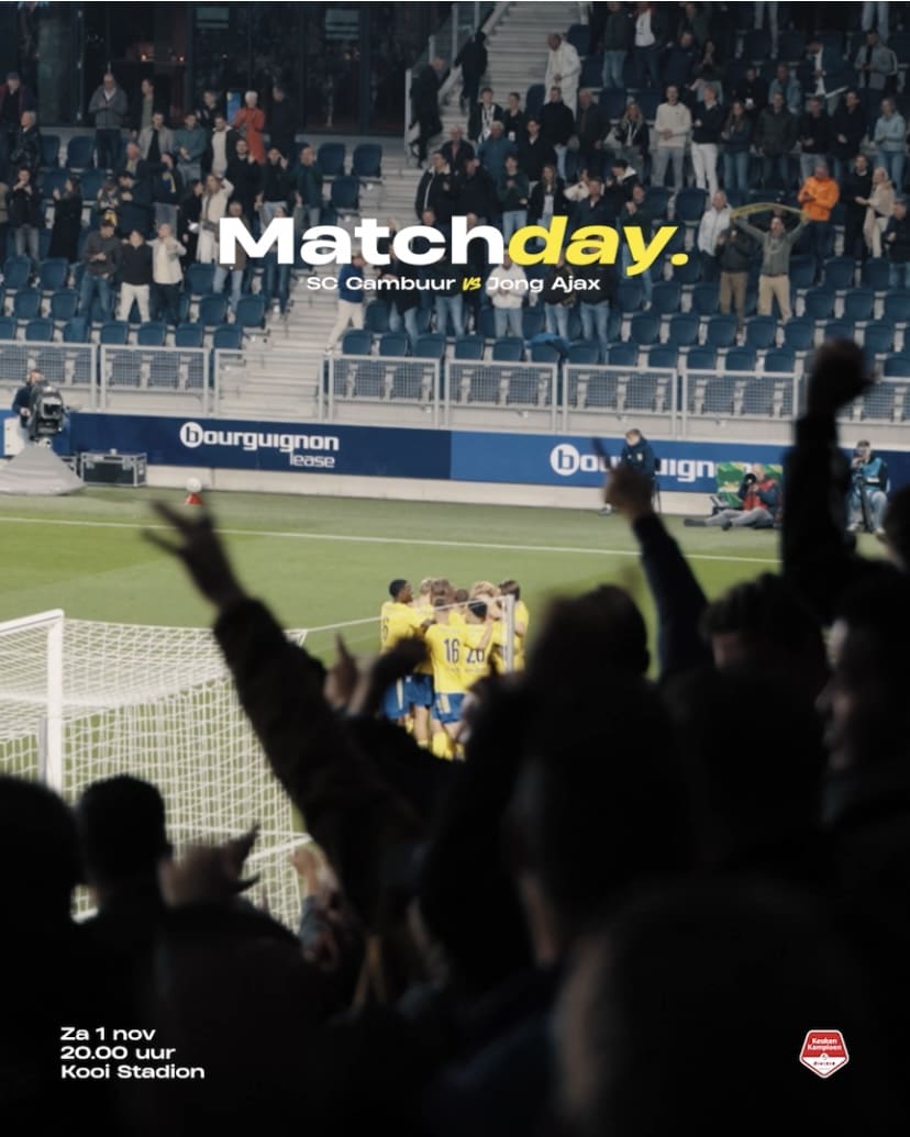 MATCHDAY: SC Cambuur – Jong Ajax