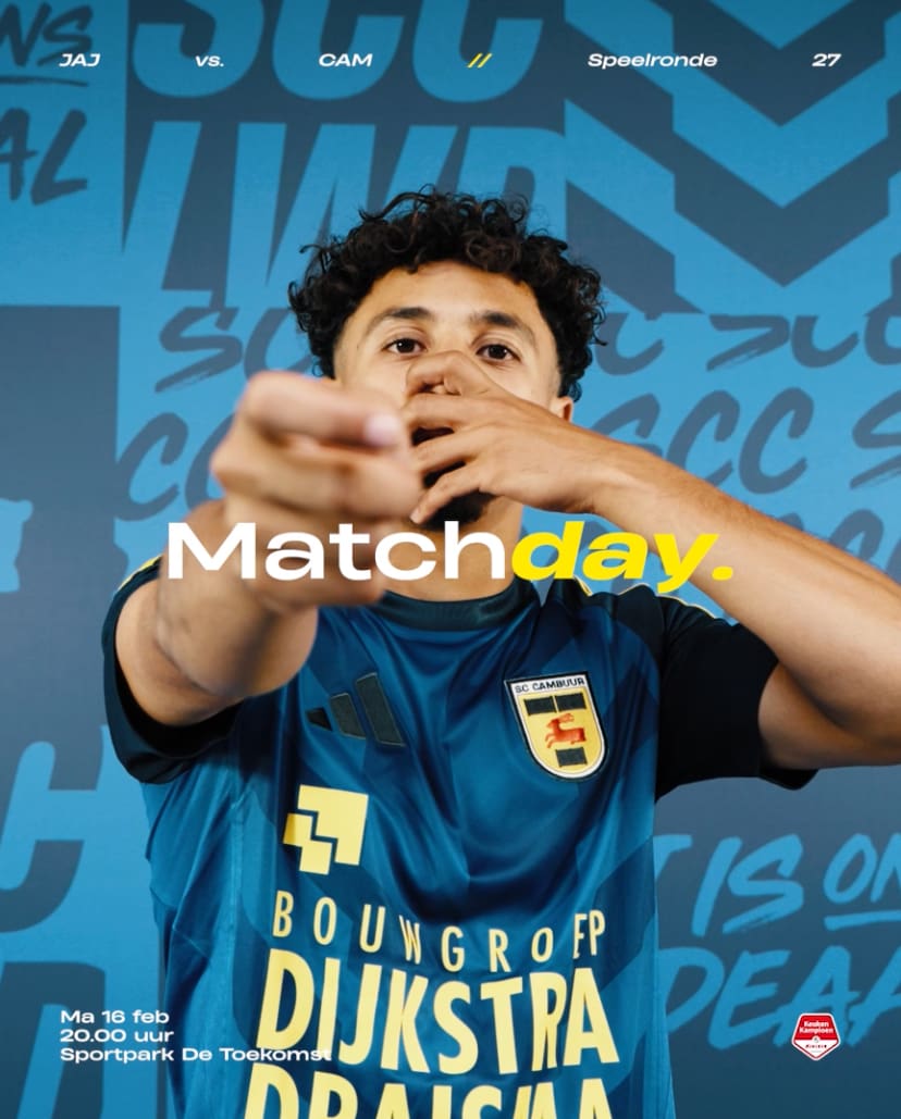 MATCHDAY: Jong Ajax – SC Cambuur