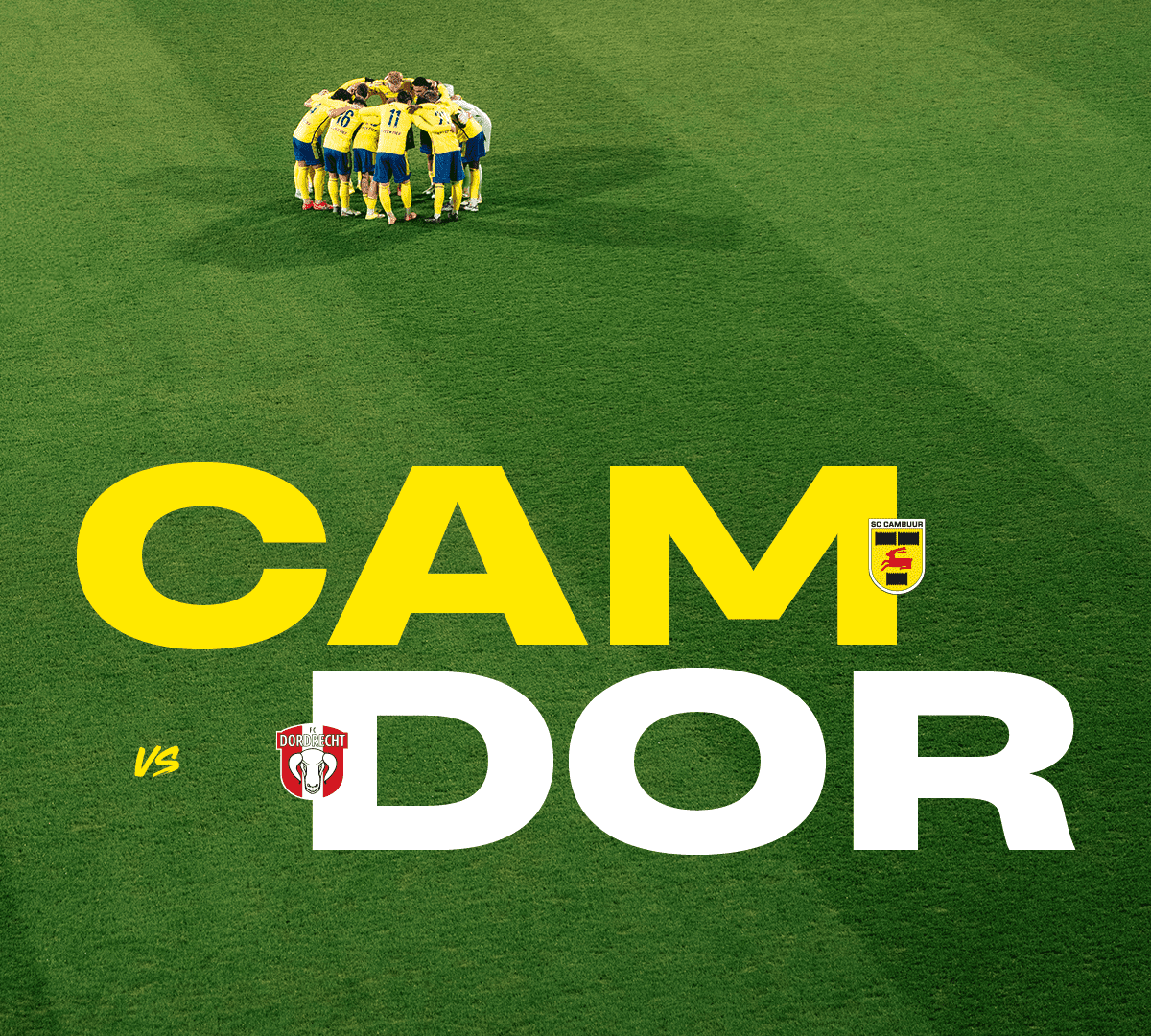 MATCHDAY: SC Cambuur – FC Dordrecht