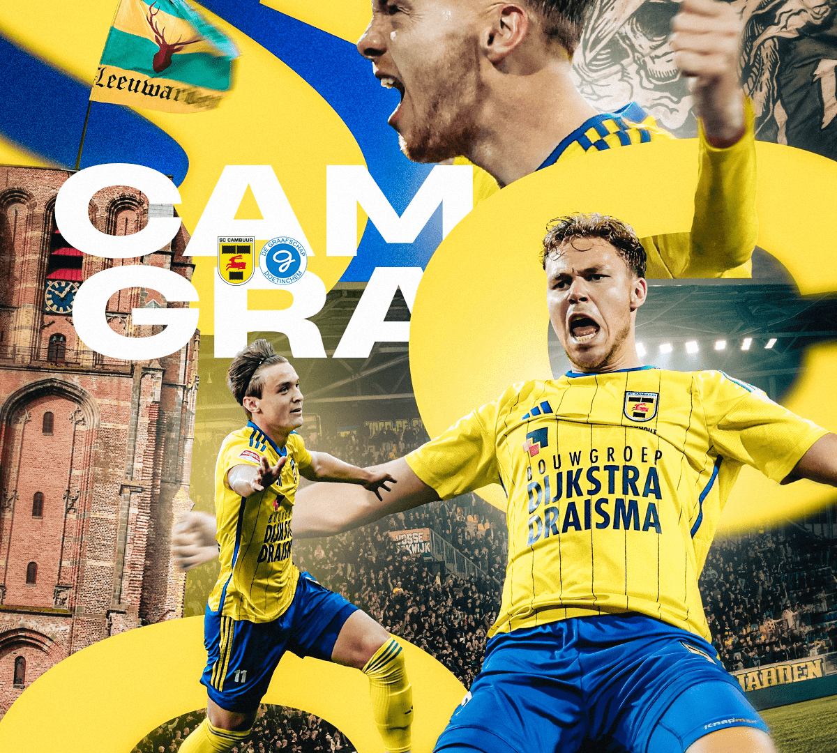 MATCHDAY: SC Cambuur – De Graafschap