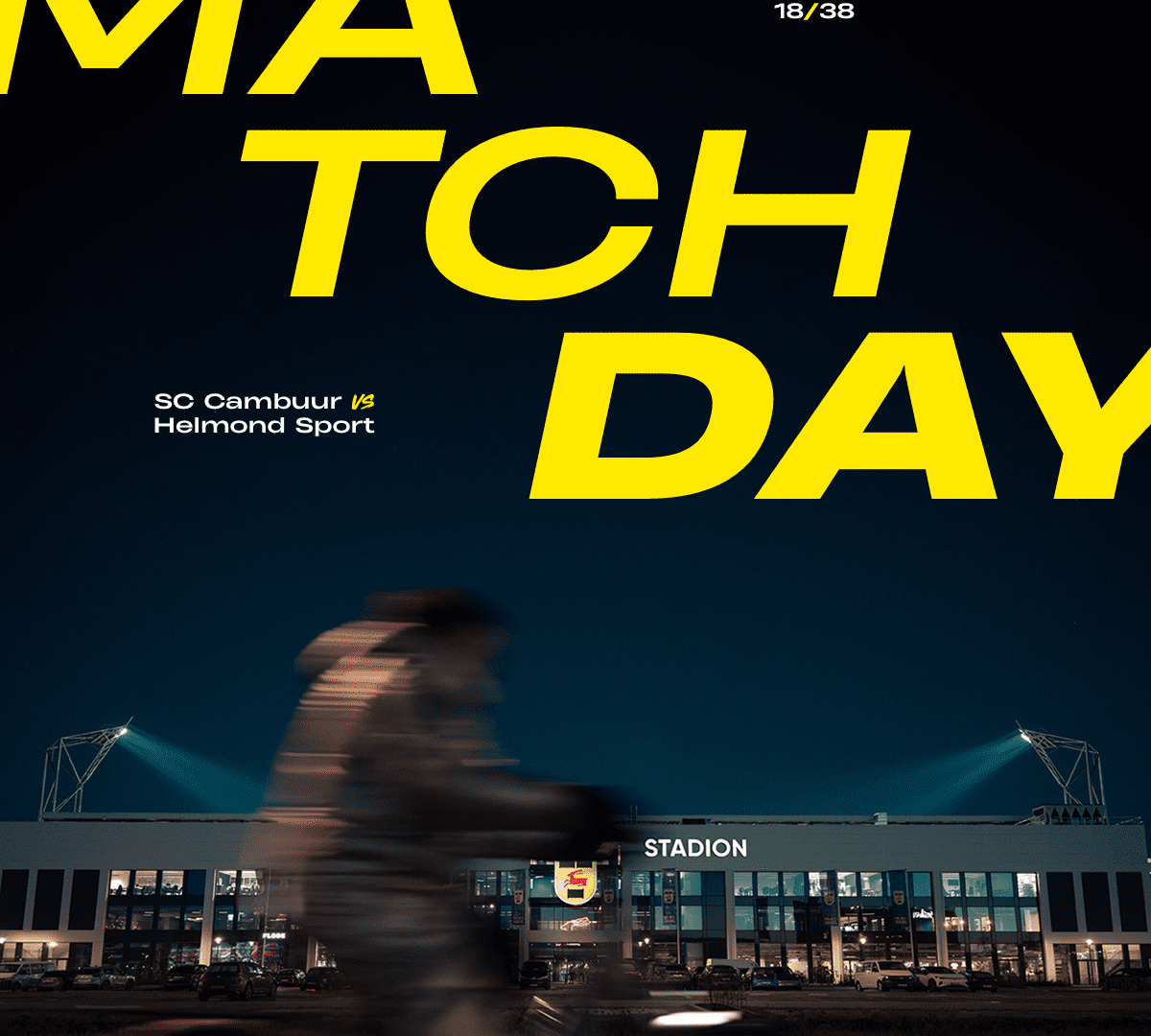MATCHDAY: SC Cambuur – Helmond Sport