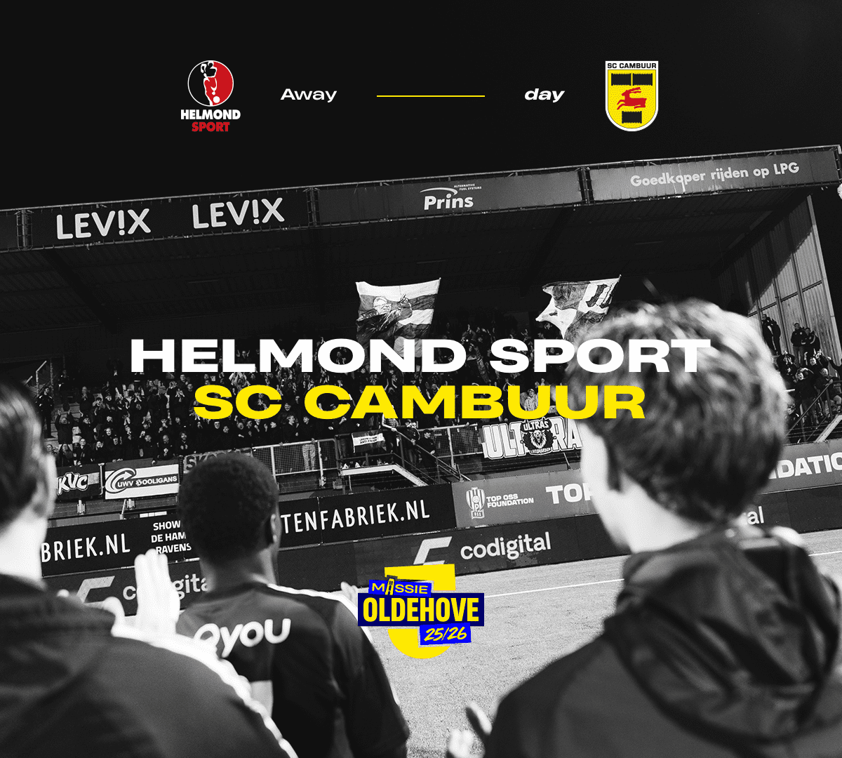 MATCHDAY: Helmond Sport – SC Cambuur