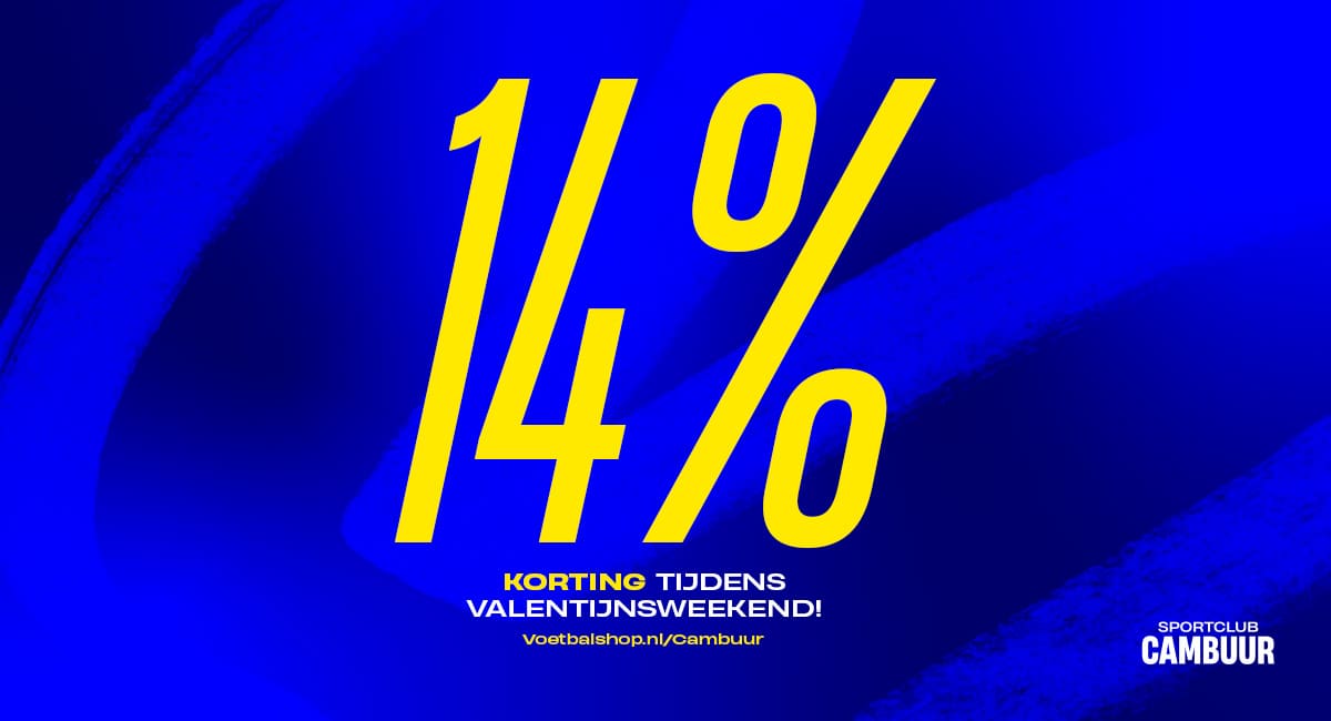 SC Cambuur viert Valentijnsweekend met 14 procent korting