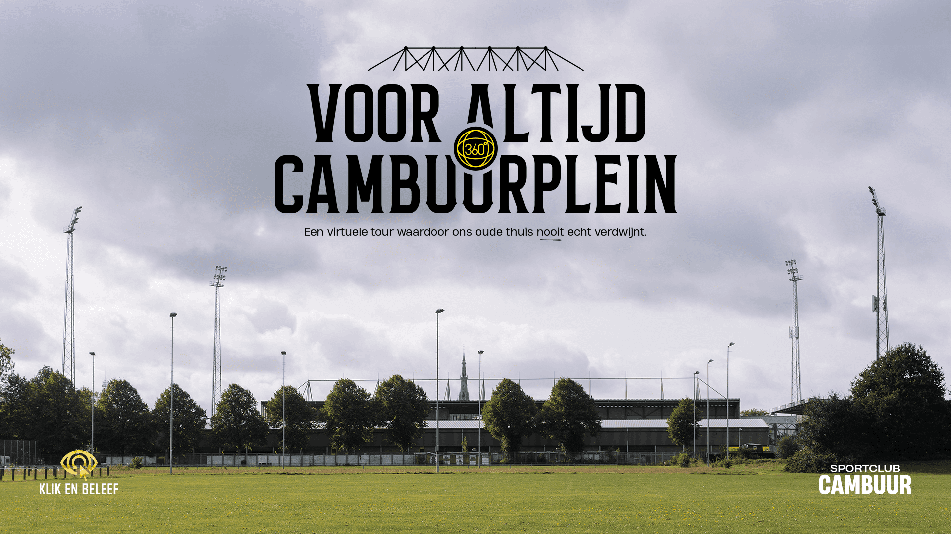 NIEUW: Virtuele tour door het oude Cambuur Stadion