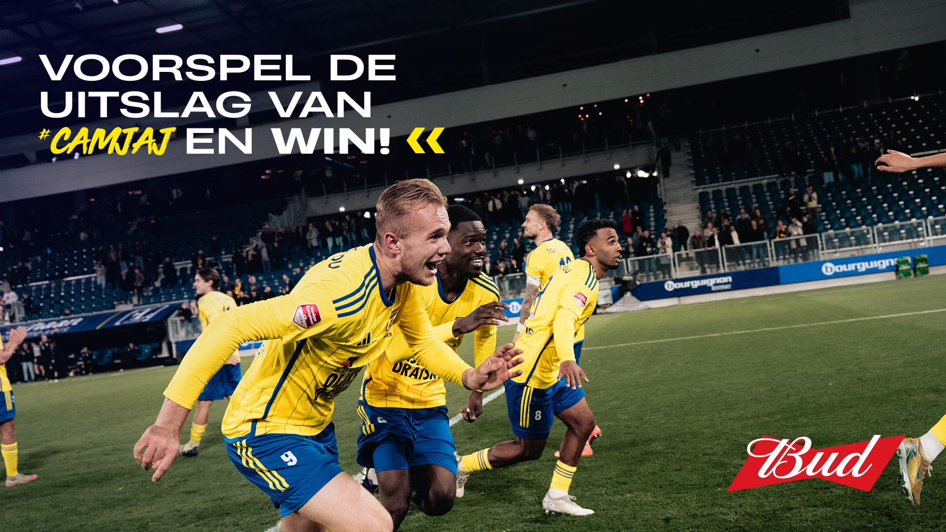 Voorspel de uitslag van SC Cambuur – Jong Ajax en win een Bud-prijzenpakket