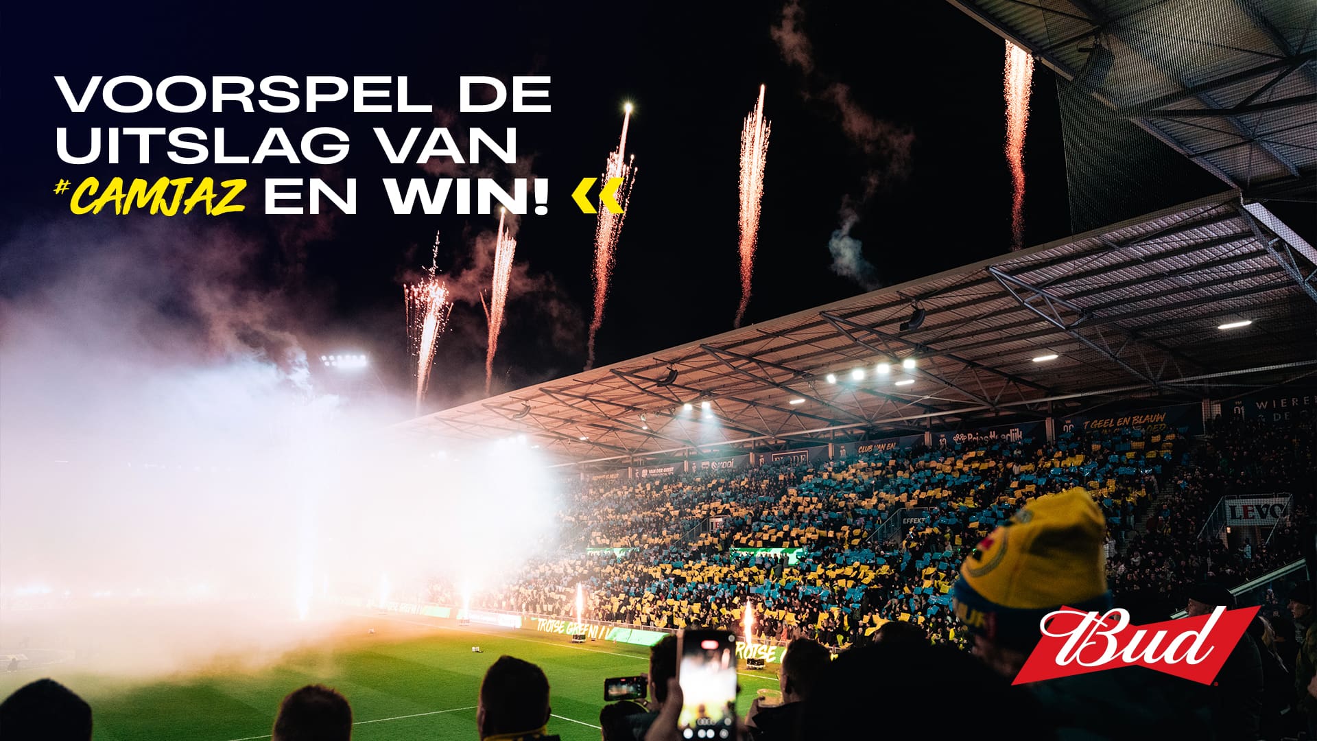 Voorspel de uitslag van SC Cambuur – Jong AZ en win een Bud-prijzenpakket
